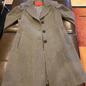 grey peacoat up for grabs!